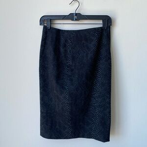 TODAY ONLY SALE Elie Tahari snake skin printed skirt